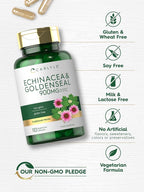 Carlyle Echinacea Goldenseal Capsules - 110 Vegetarian Capsules - image 5