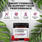 Ascanium Magnesium Gummies 410mg Glycinate & L-Threonate - 60 Gummies - image 5