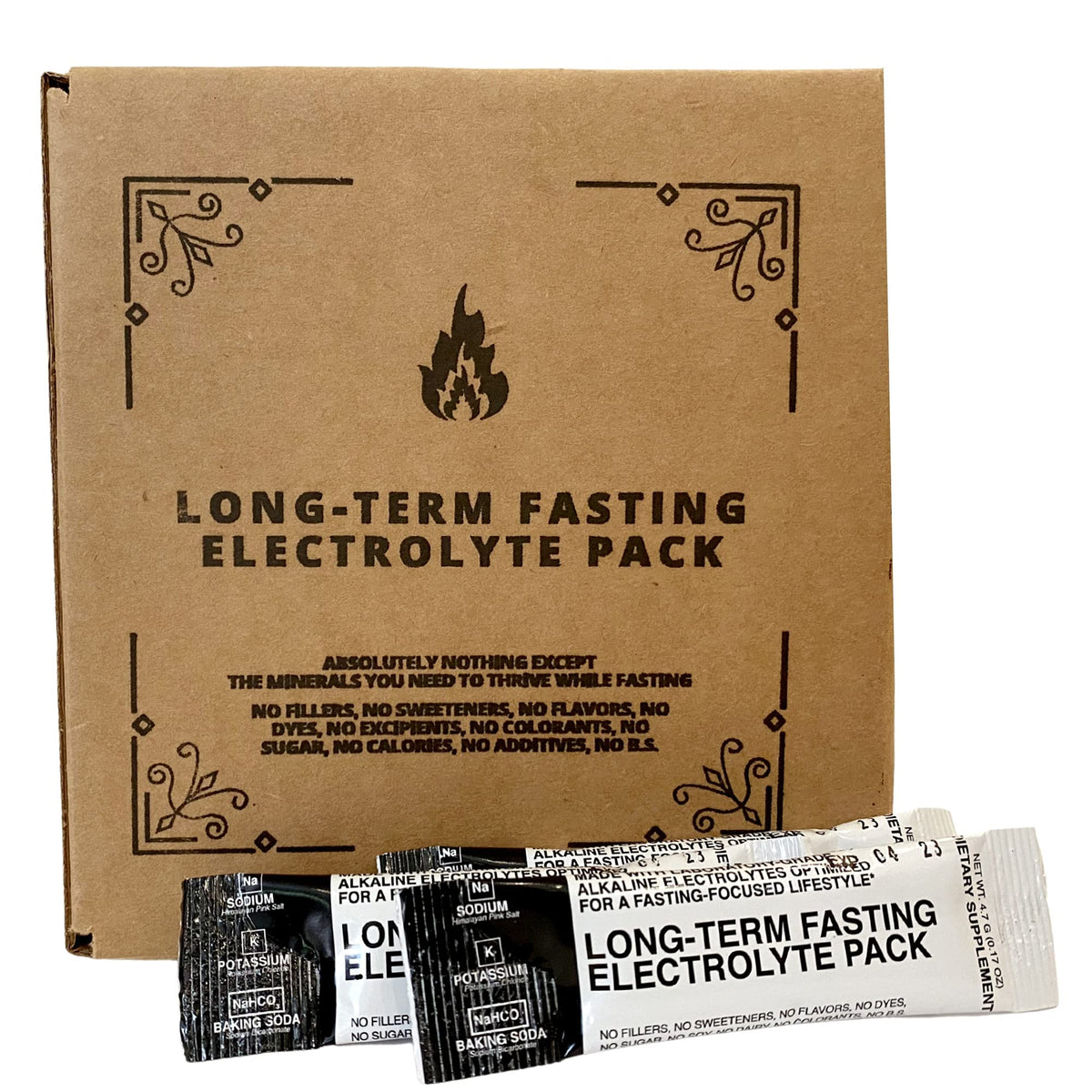 Long-Term Fasting Electrolyte Pack - 30 Stick Packs