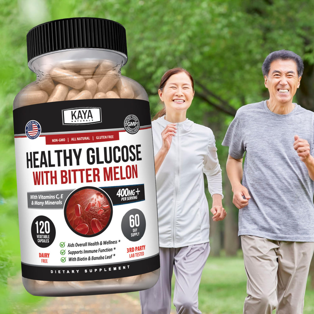 Kaya Naturals Healthy Gluco with Bittermelon Supplement - 120 Capsules - image 8