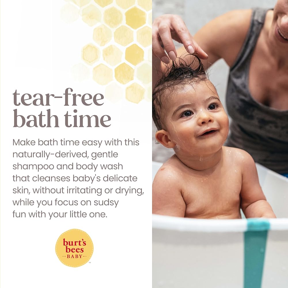 Burt's Bees Baby Shampoo & Wash Tear Free - 21 Fl Oz - image 5