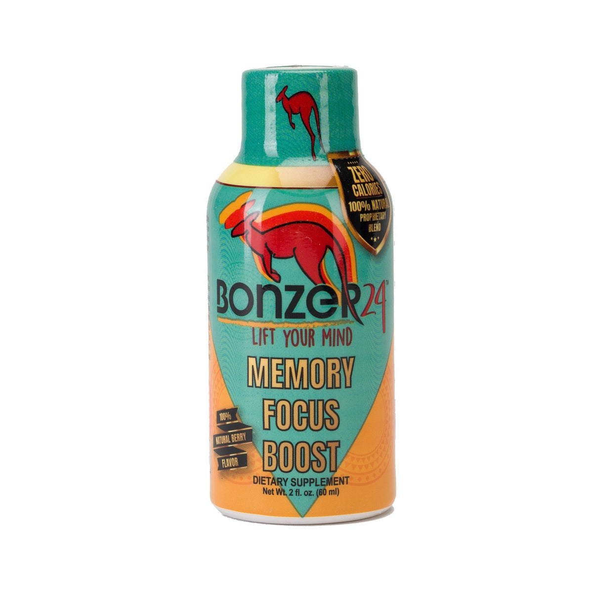 Bonzer24 Brain Support Shot Energy Drink Alternative - 12 Pack - image 2