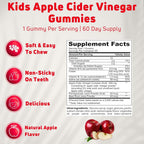 NUELATION Vegan Apple Cider Vinegar Gummies for Kids - 60 Count - image 3