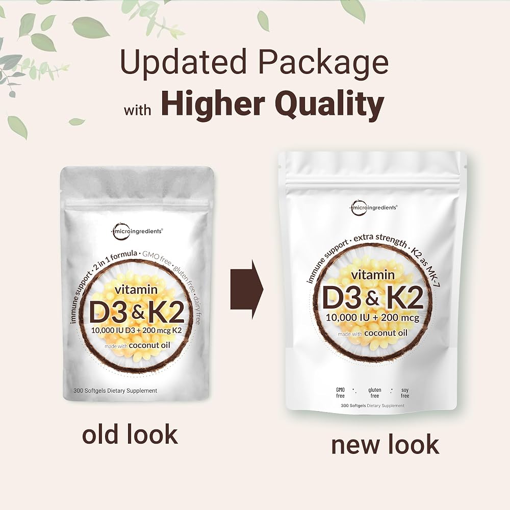 Micro Ingredients BA MI Vitamin D3 K2 10000IU Parent