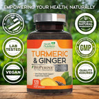 Health Nutrition Naturals Turmeric Curcumin Supplement - 95%