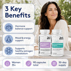 Youth & Tonic Perimenopause Hormone Balance Supplement - 90 Capsules - image 3