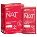Prüvit Keto//OS NAT Strawberry Peach Charged Drink Mix - 20 Sachets