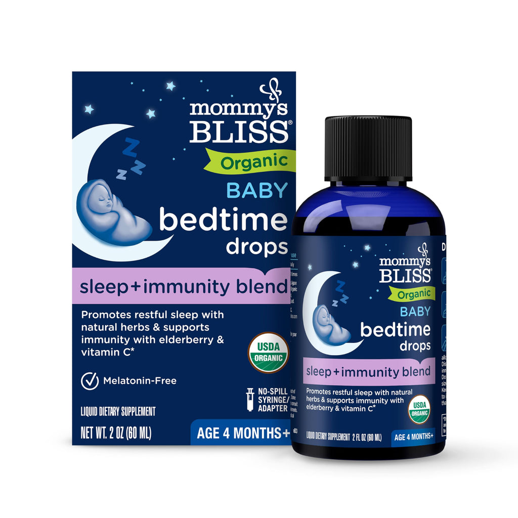 Mommy's Bliss Organic Baby Bedtime Drops Immune Support - 2 Fl Oz