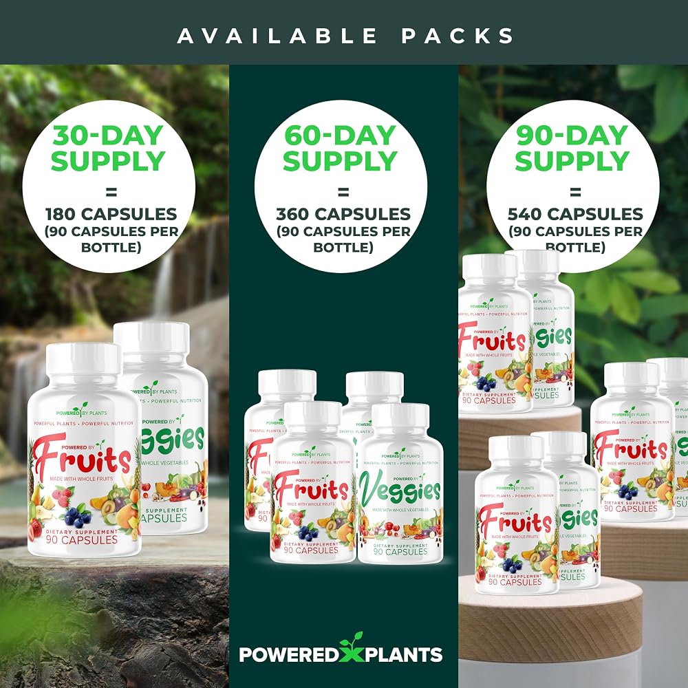POWERED X PLANTS Fruit & Veggies Capsules - image 6