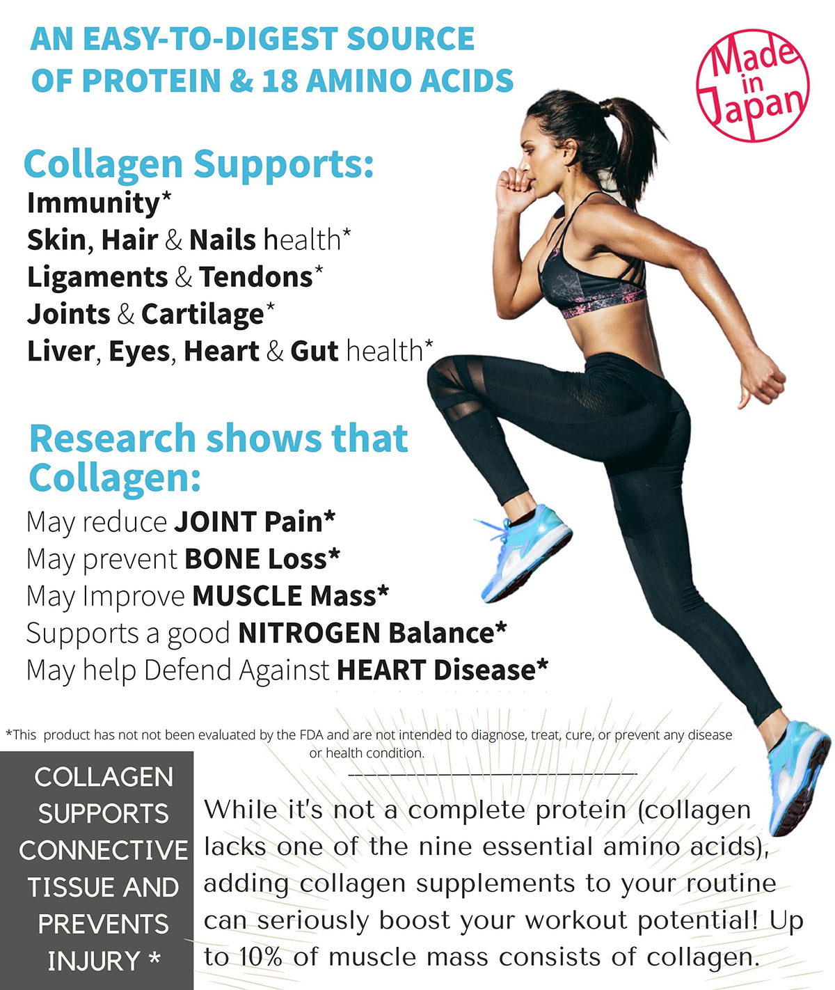 Nizen Marine Collagen Pure Powder - 5.3 oz - image 8