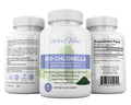 Divine Vibes Chlorella Spirulina Powder Capsules 500 mg - 60 Count