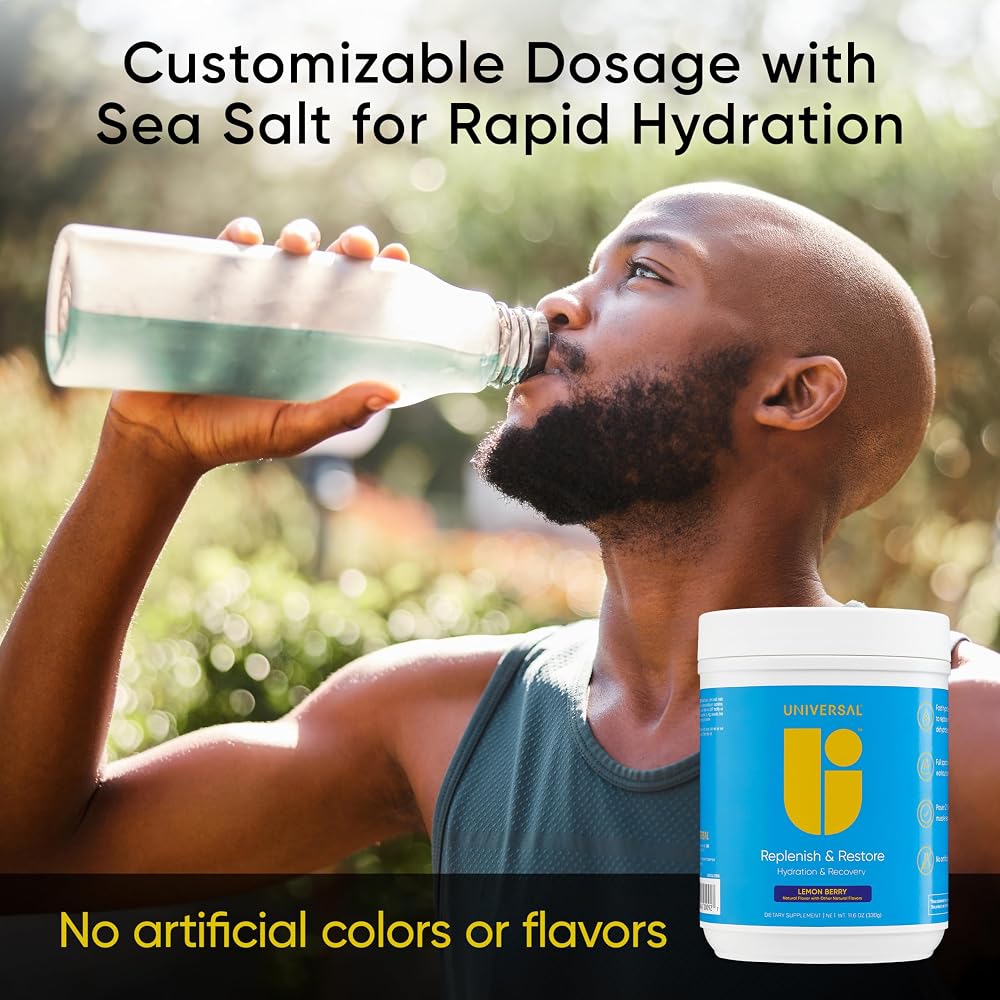 Universal U Replenish & Restore Powder for Muscle Recovery - 30 Servings - image 3