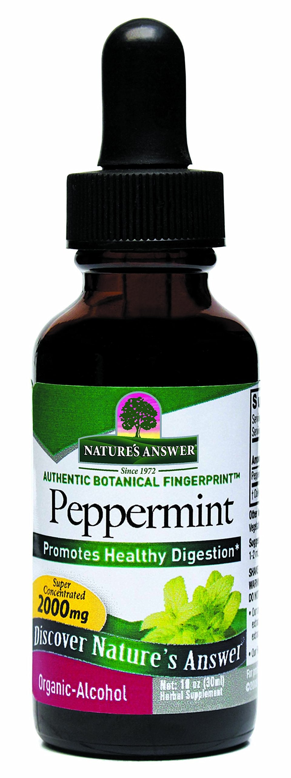 Nature's Answer Peppermint Leaf Digestive Support - 1 Fl Oz