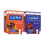 Luna Bar Variety Pack Protein Bars Gluten-Free - 12 Pack
