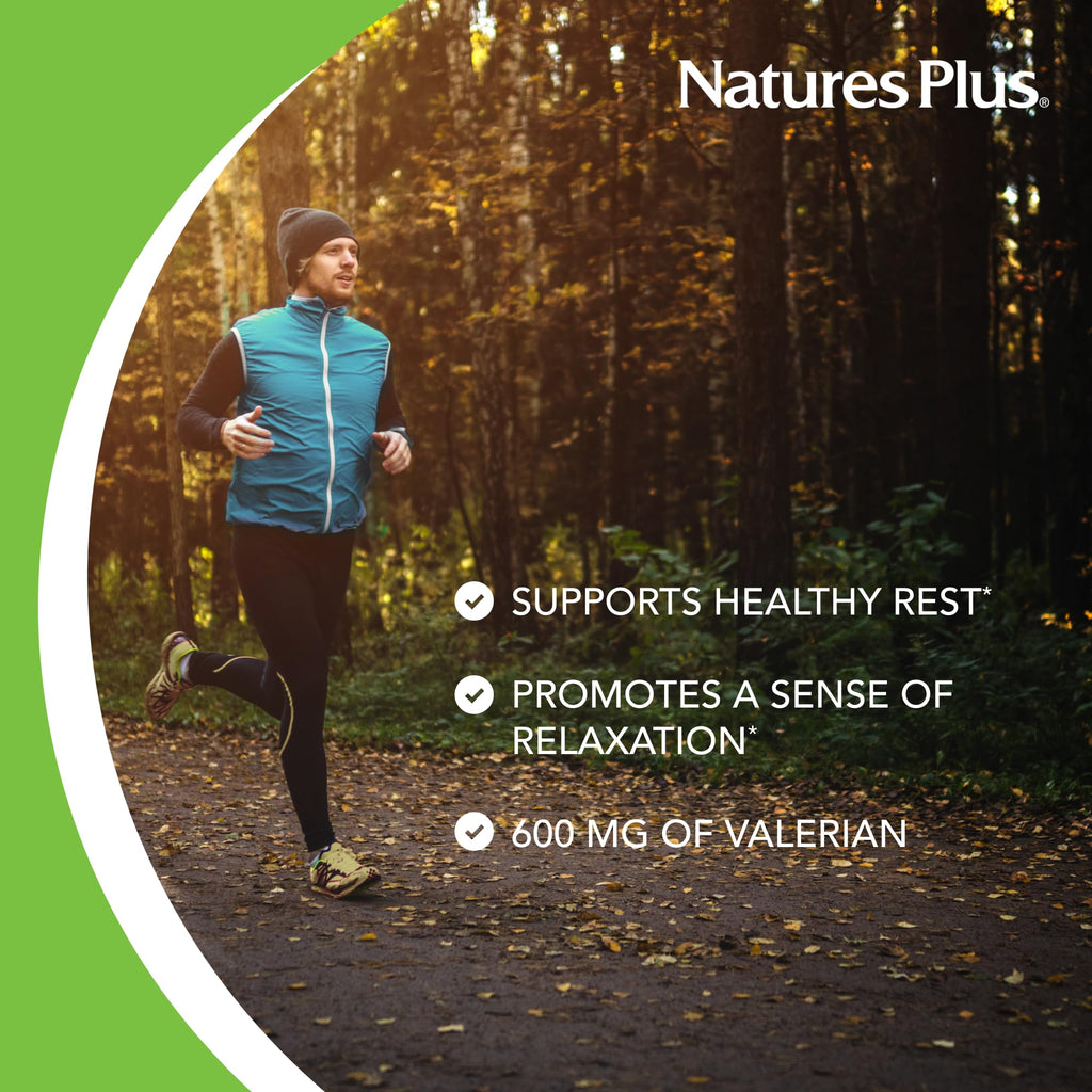 NaturesPlus Herbal Actives Valerian 600mg Extended Release - 30 Tablets - image 3