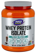 NOW Foods Whey Isolate Chocolate - 1.8 lb
