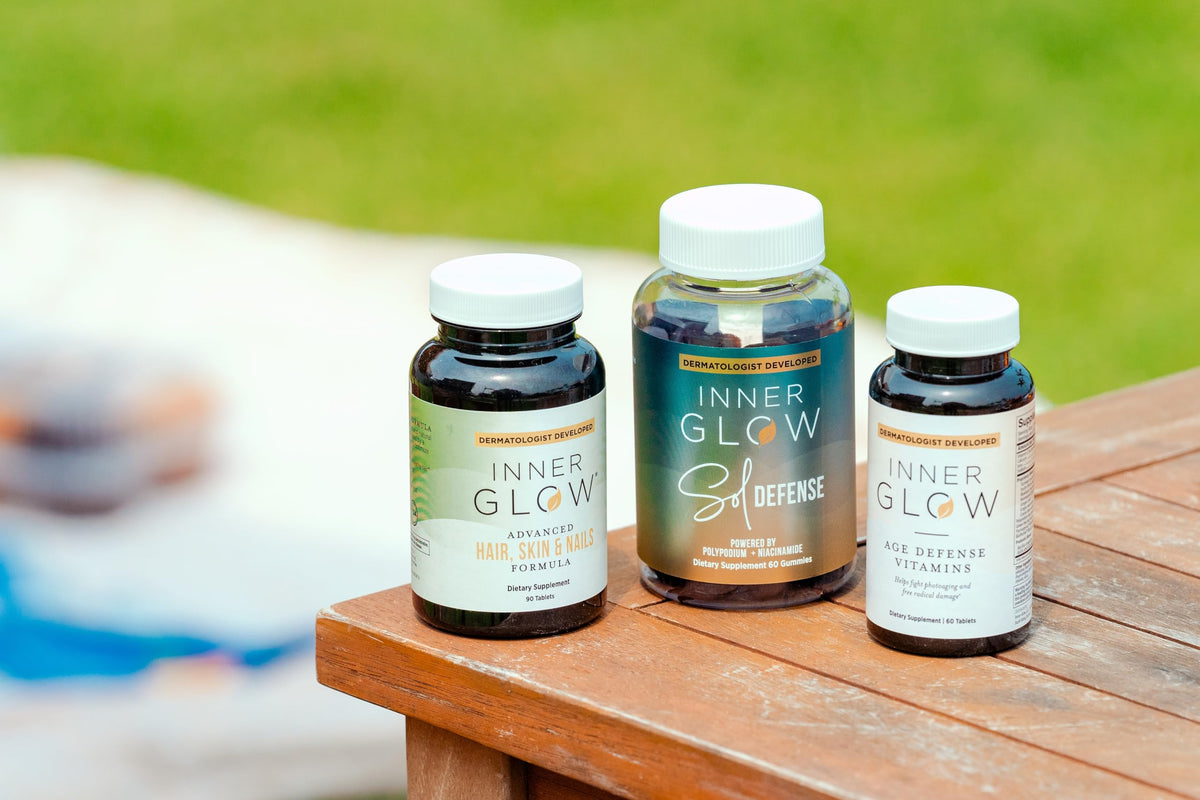 Inner Glow Age Defense Vitamins Antioxidant Skin Support - 60 Capsules - image 13