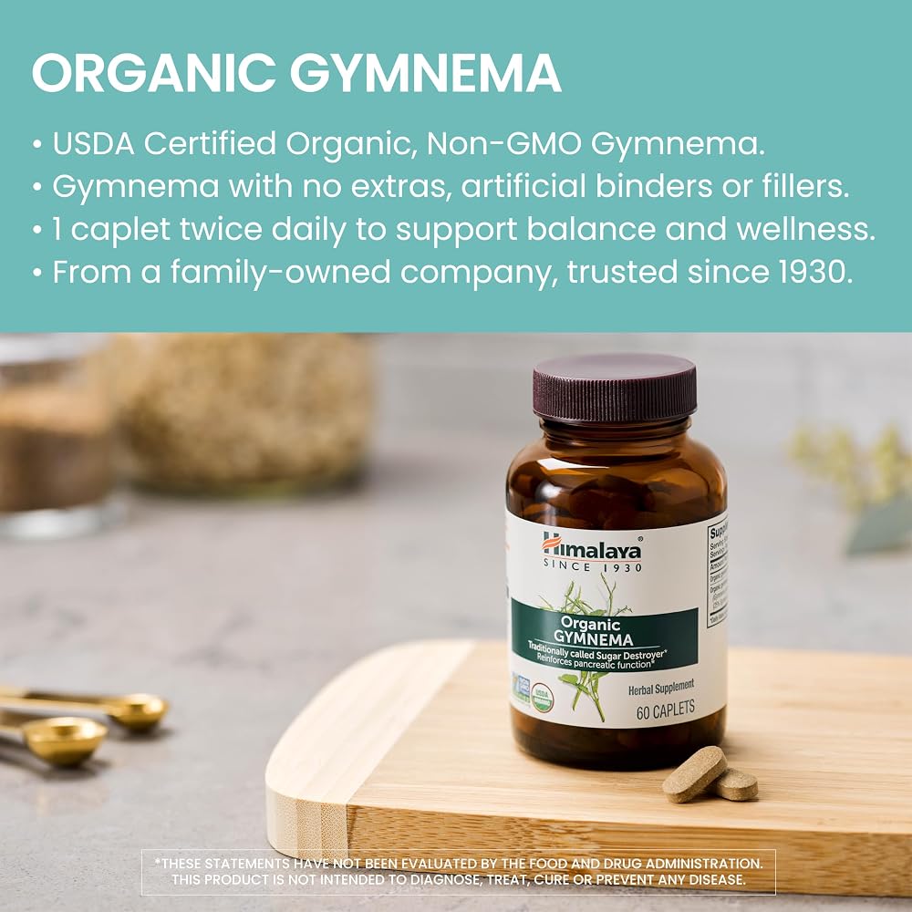Himalaya Gymnema Sylvestre Extract 700mg - 60 Caplets - image 4