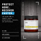 BEYOND RAW Chemistry Labs HMB Powder - 30 Servings - image 2