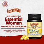 Barlean's Organic Oils Essential Woman - 120 Softgels - image 3