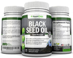 NutriONN Black Seed Oil 1000 mg Immune Support - 180 Softgels - image 6
