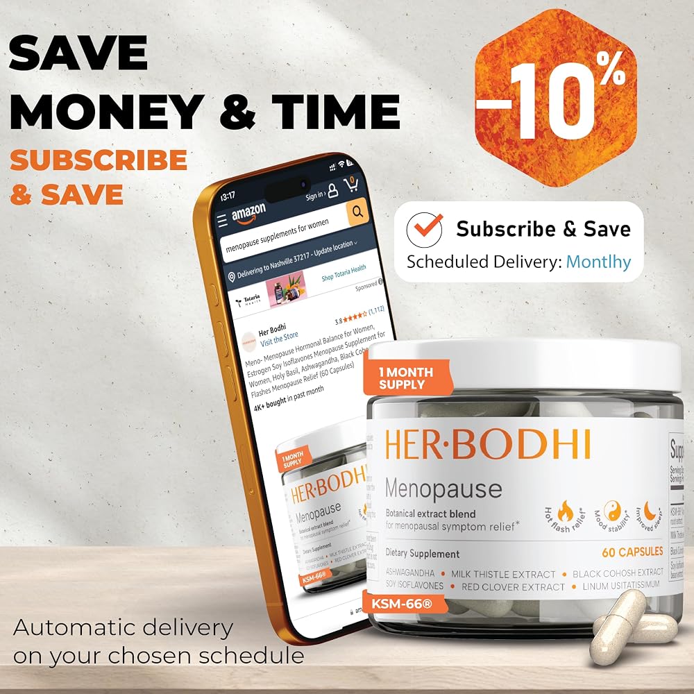 Her Bodhi Meno Menopause Supplement for Women - 60 Capsules - image 2