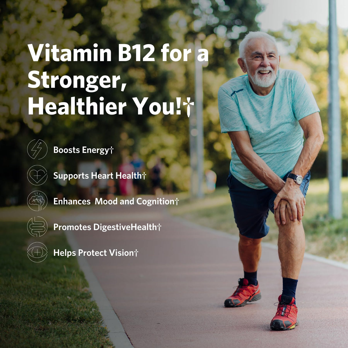 Cooper Complete Vitamin B12 1000 mcg Methylcobalamin - 100 Capsules - image 5