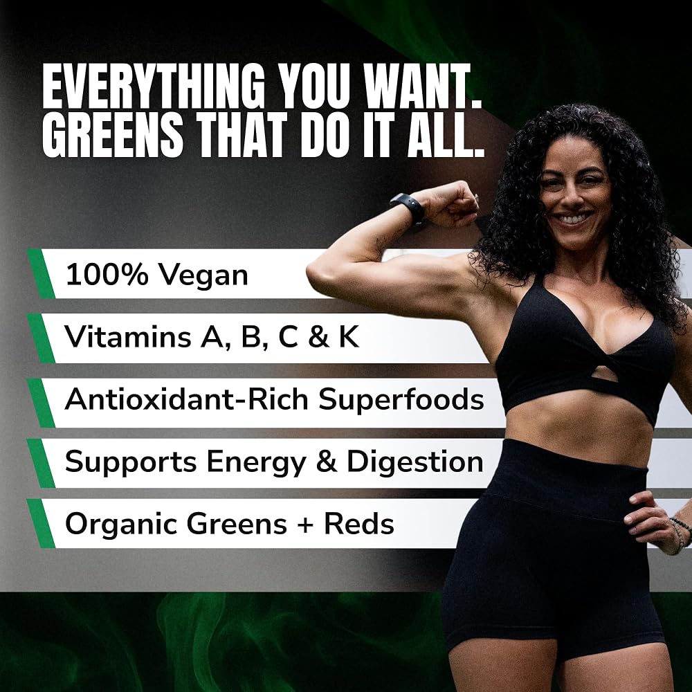 VEDGE Greens Powder Super Greens Mixed Berry - 30 Servings - image 2