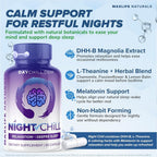 MaxLife Naturals Sleep Supplement with Melatonin - 60 Capsules - image 2