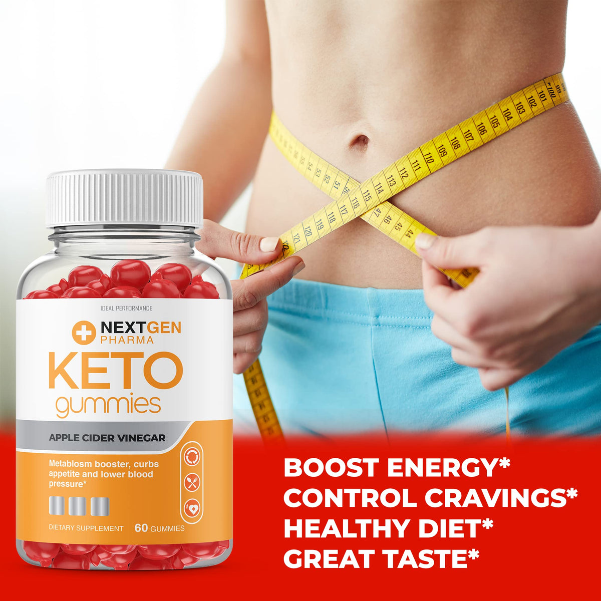 IDEAL PERFORMANCE NextGen Ketos Gummies - 120 Count - image 4