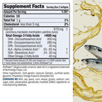ANDREW LESSMAN Essential Omega-3 Orange - Softgels - Ultra-Pure