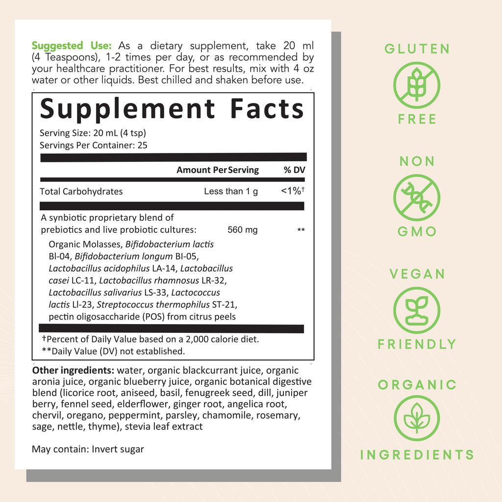 EcoNugenics ecoProbiotic Fermented Liquid - 17 Fl Oz - image 5