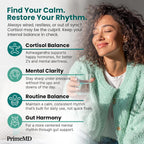 PrimeMD 5-in-1 Cortisol Supplement with Ashwagandha for Mood