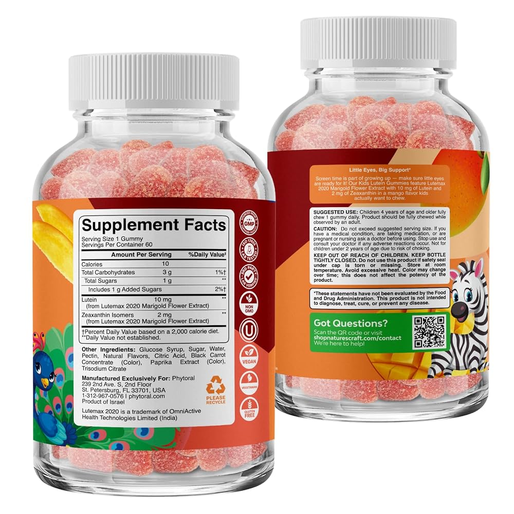 Phytoral Lutein Gummies for Eye Health - image 8