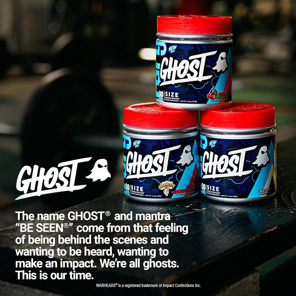 GHOST Size Muscle Builder Dietary Supplement with Creatine