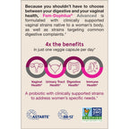 Jarrow Formulas Fem-Dophilus Advanced Vaginal & Digestive Probiotics