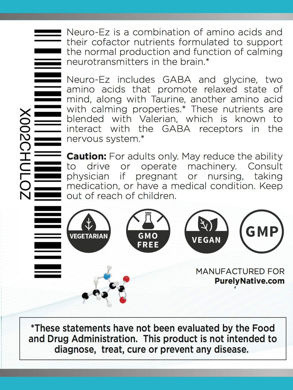 TRYVERA Neuro-Ez Amino Acid Blend with B Vitamins & Valerian - 90 Capsules - image 4