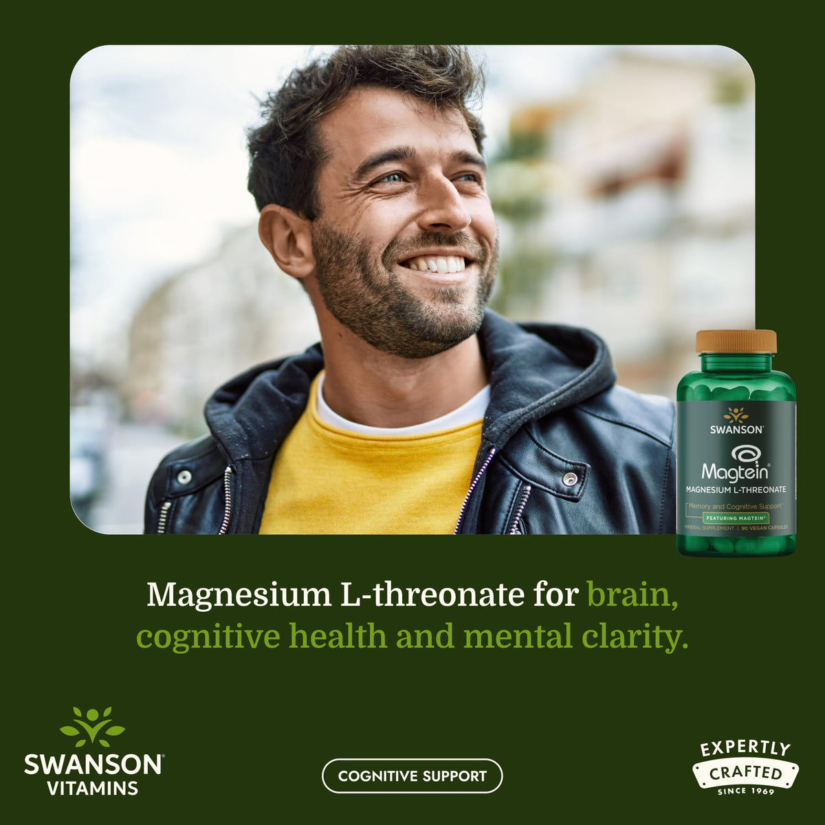 Swanson Magtein Magnesium L-Threonate Supplement