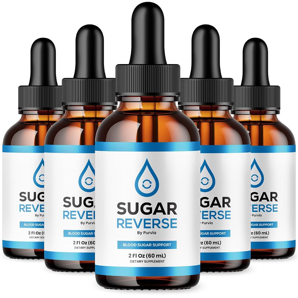 Purvia Sugar Reverse Liquid Drops with Chromium - 10 Fl Oz