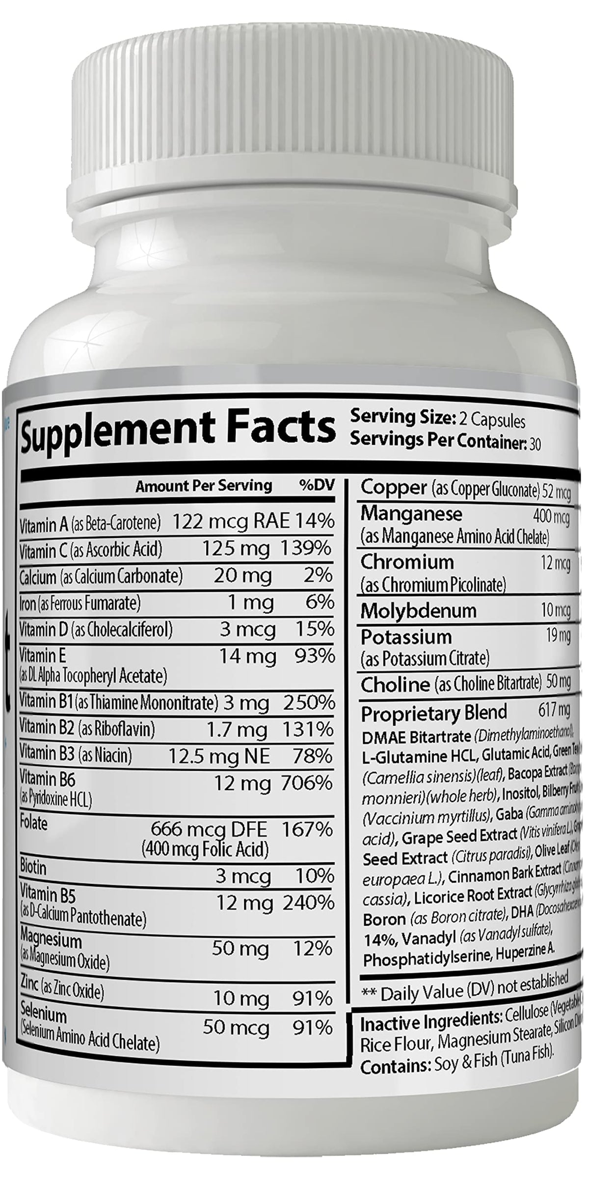 nutra4health IQ Boost Smart Pill Nootropic Capsules - 60 Count - image 2