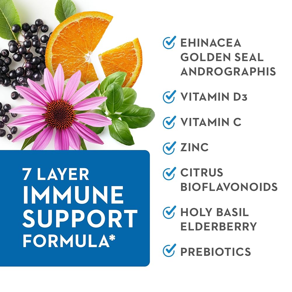 Vitaminerals TRIVIRA Immune Support Vitamin C D3 Zinc - 60 Vegetable Capsules - image 3