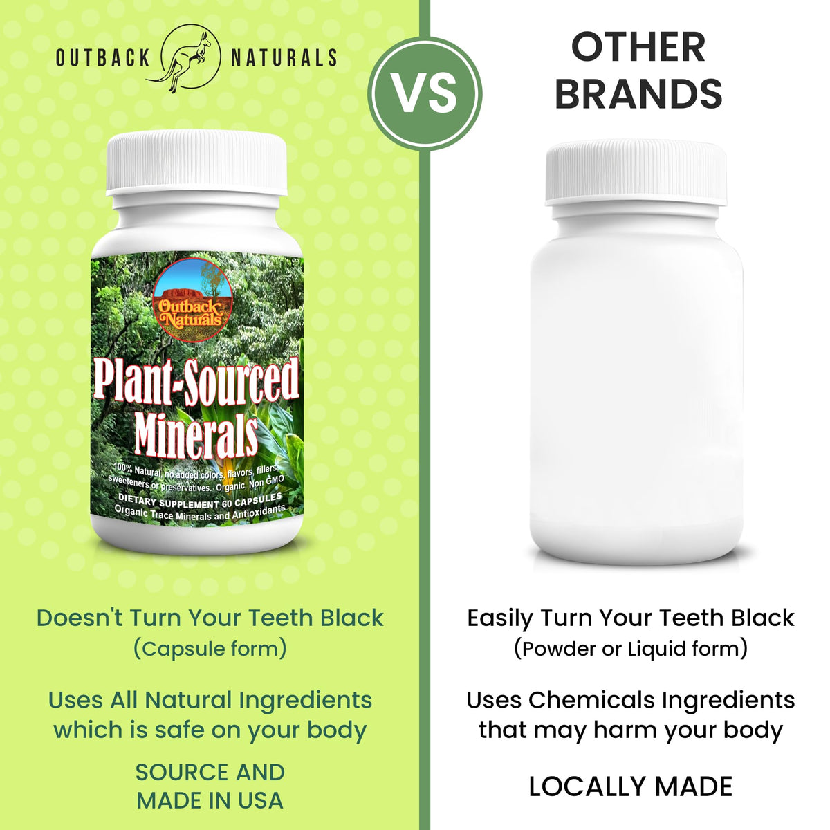 Outback Naturals Fulvic Humic Mineral Blend - 60 Capsules - image 4