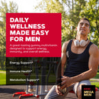 GNC Mega Men Multivitamin Gummy Mixed Berry - 120 Count - image 2