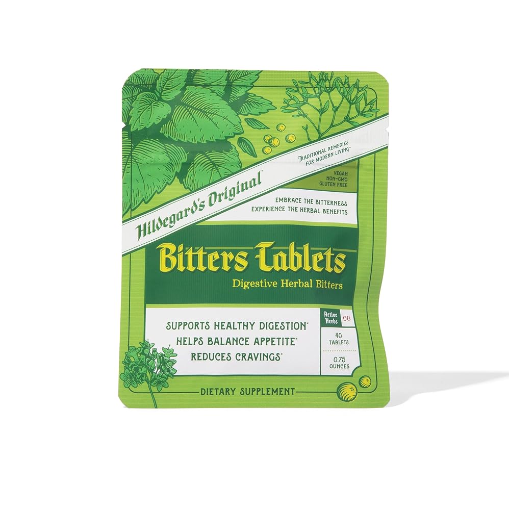 Hildegard's Original Digestive Bitters Tablets - 40 Count