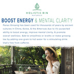 Holistic Bin Korean Red Ginseng