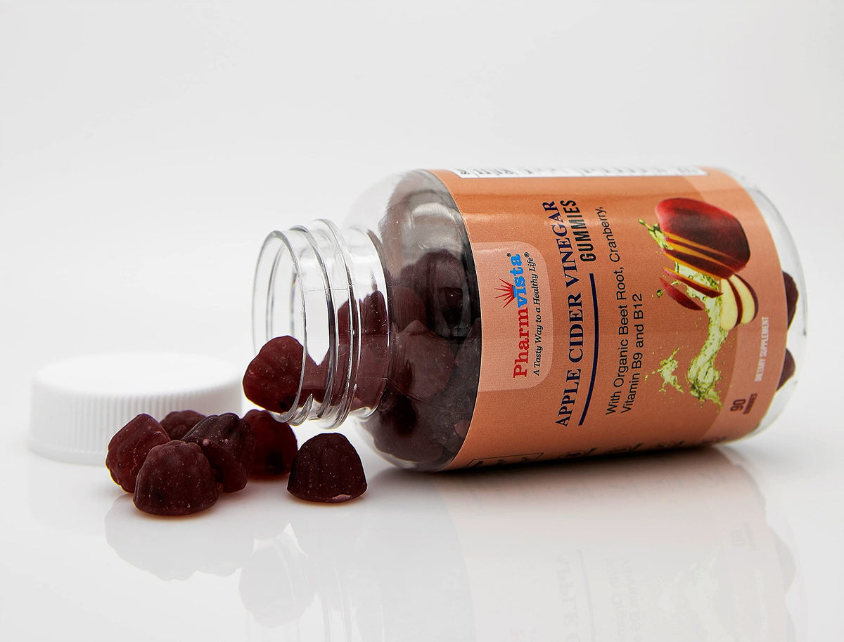 Pharmvista Apple Cider Vinegar Gummies Energy Metabolism - 90 Count - image 4