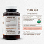 Secrets of the Tribe White Oak USDA Organic Capsules