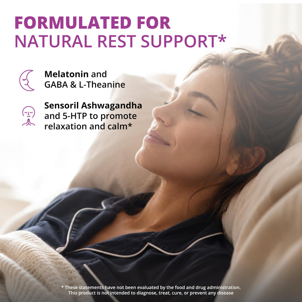 MRM Relax-All Sleep Supplement for Women & Men - 60 Capsules - image 3