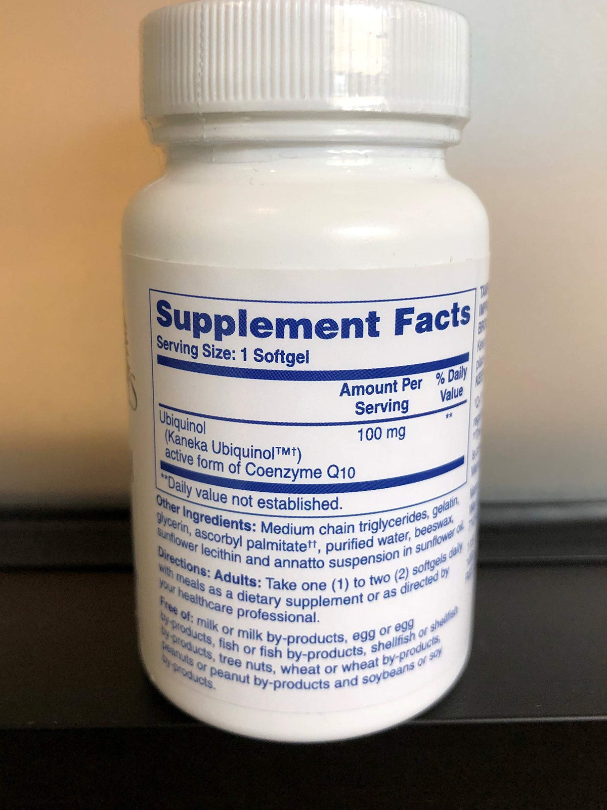 Ubiquinol Kaneka QH CoQ10 100mg - 30 Capsules - image 2