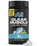 MuscleTech HMB Supplements 1000mg, Clear Muscle (Liquid Softgels)